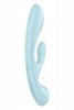Masażer wibrator Satisfyer Triple Oh light blue